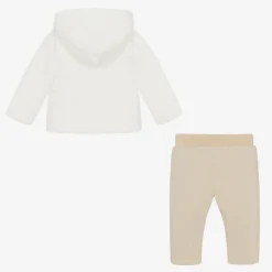 Sofija Ivory Padded Baby Pram Coat & Trouser Set Best