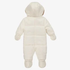 Mayoral Ivory Padded Baby Snowsuit Online