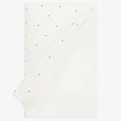 Emporio Armani Ivory Padded Blanket (74cm) Outlet