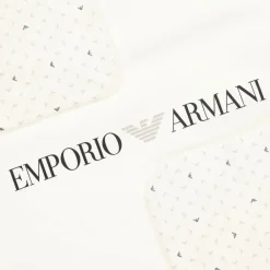 Emporio Armani Ivory Padded Blanket (74cm) Outlet