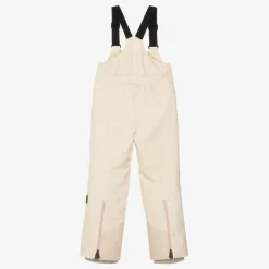 Moncler Enfant Ivory Padded Ski Salopettes Best
