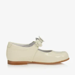 Childrens Classics Ivory Patent Leather Shoes Clearance