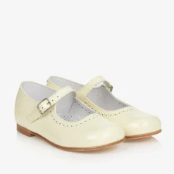 Childrens Classics Ivory Patent Leather Shoes Online