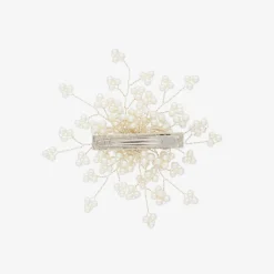 Sienna Likes To Party Ivory Pearl Hair Clip (9cm) Outlet