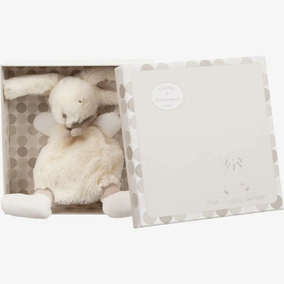 Doudou et Compagnie Ivory Plush Bunny Doudou (26cm) Outlet