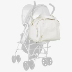 Mayoral Ivory Quilted Changing Bag (44cm) Best