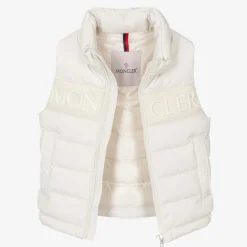 Moncler Enfant Ivory Rafael Down Gilet Hot