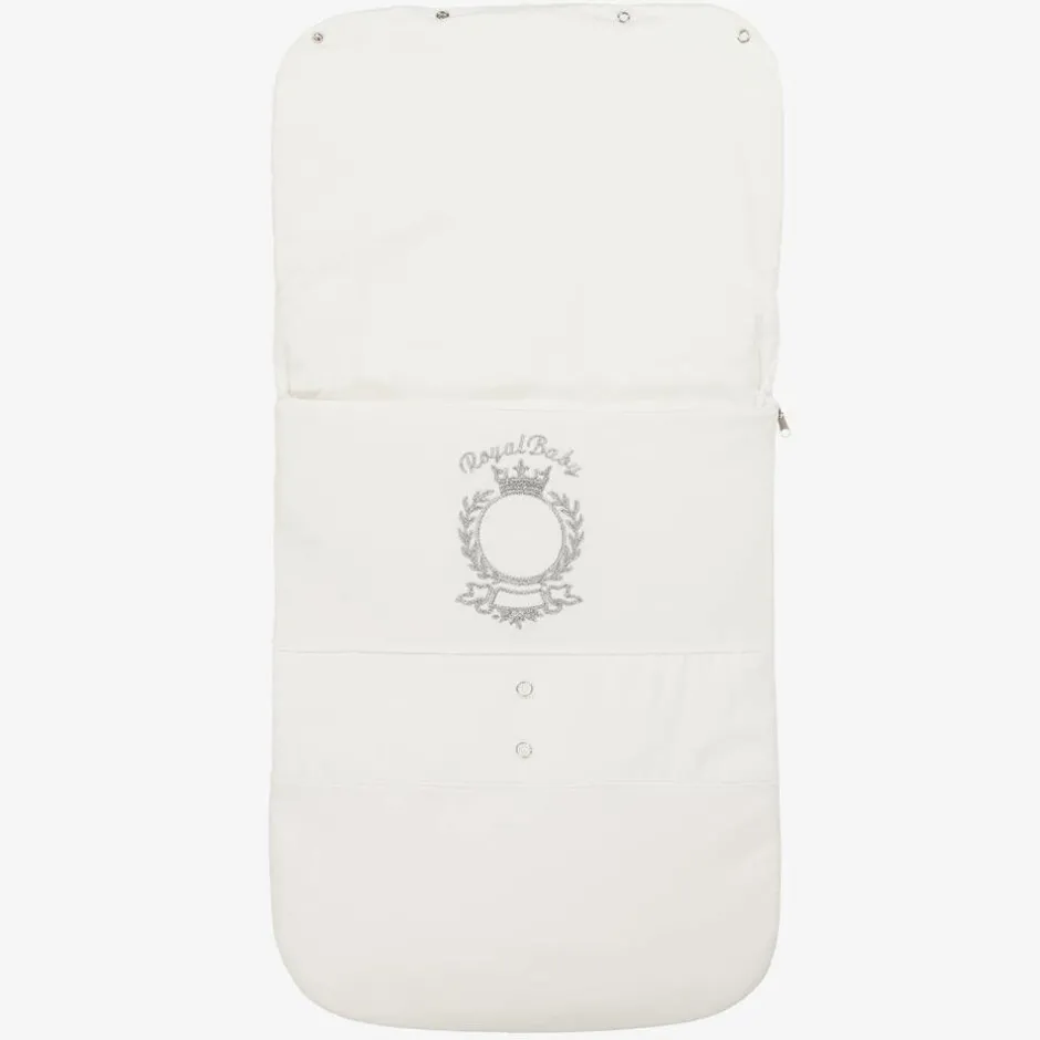 Beau KiD Ivory Royal Crest Baby Nest Outlet