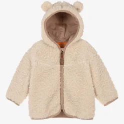 Molo Ivory Sherpa Fleece Jacket WhiteNoise Online
