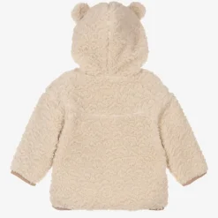 Molo Ivory Sherpa Fleece Jacket WhiteNoise Online
