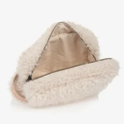 1 + in the family Ivory Sherpa Fleece Pouch (32cm) Best