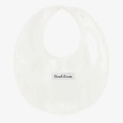 Sarah Louise Ivory Silk Embroidered Bib Discount