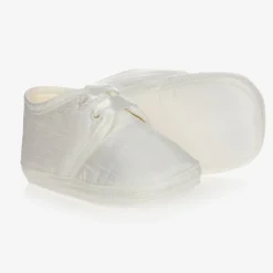 Early Days Ivory Silk Pre-Walker Shoes Discount