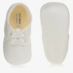 Early Days Ivory Silk Pre-Walker Shoes Discount