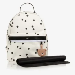 Mayoral Ivory Spot Changing Backpack (34cm) New