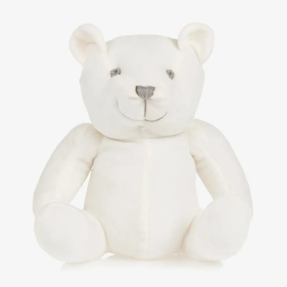 Paz Rodríguez Ivory Teddy Bear & Eau de Toilette Baby Gift Set New