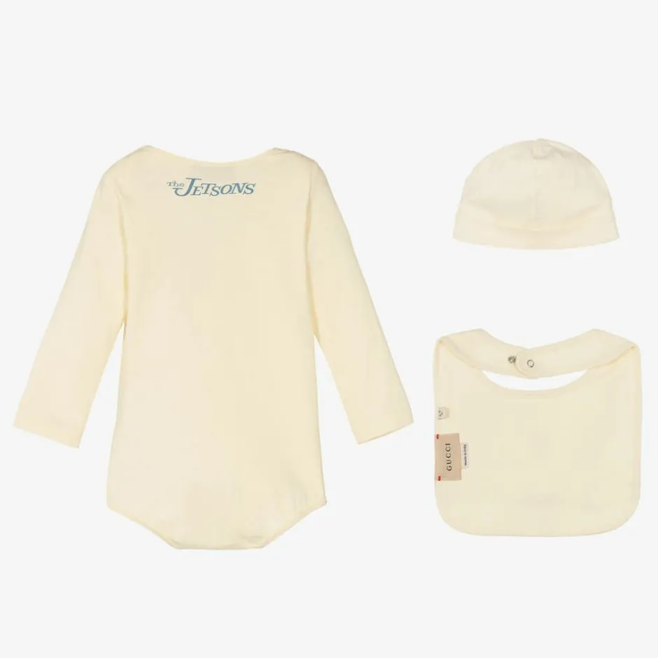 Gucci Ivory The Jetsons Shortie Gift Set