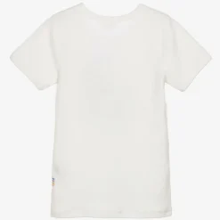 Joha Ivory Thermal Wool T-Shirt New