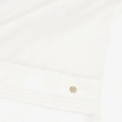 Paz Rodríguez Ivory Velour Baby Blanket (87cm) Hot