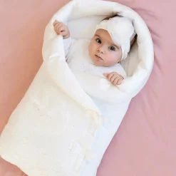 Sofija Ivory Velour Baby Nest (65cm) New