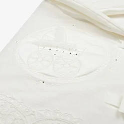 Sofija Ivory Velour Baby Nest (65cm) New