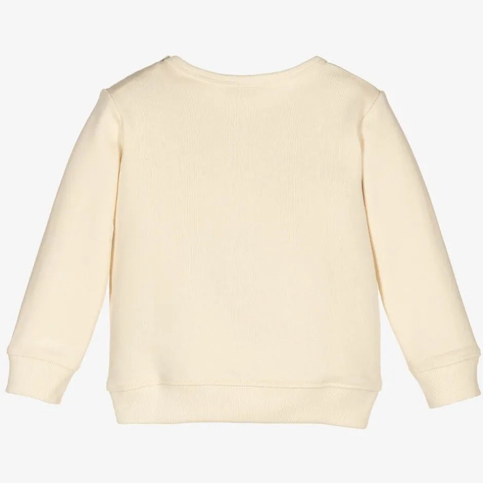 Gucci Ivory Vintage Logo Sweatshirt Discount