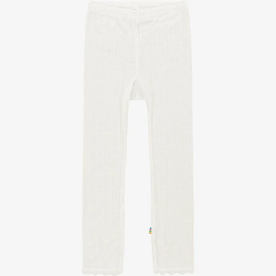 Joha Ivory Wool & Silk Leggings Discount
