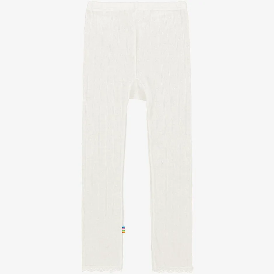 Joha Ivory Wool & Silk Leggings Discount