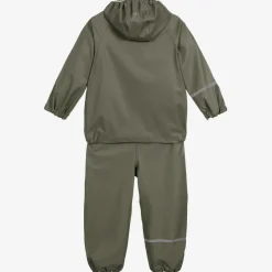 CeLaVi Khaki Green 2 Piece Rainsuit Outlet