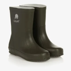 CeLaVi Khaki Green Rain Boots New