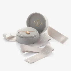 NOA Mini 18kt Rose Gold Diamond Elephant Bracelet Hot