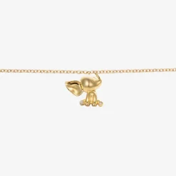 NOA Mini 18kt Yellow Gold Diamond Elephant Bracelet Discount