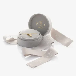 NOA Mini 18kt Yellow Gold Diamond Elephant Bracelet Discount