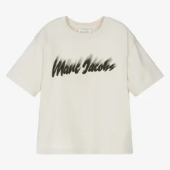 MARC JACOBS Light Beige Organic Cotton T-Shirt Sale