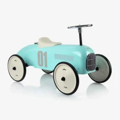 Vilac Light Blue Ride-On Vintage Car (76cm) Clearance