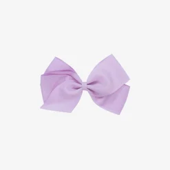 Peach Ribbons Lilac Bow Hair Clip (12cm) Best