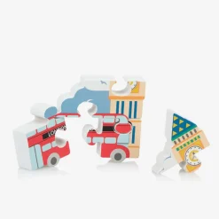 Orange Tree Toys London Bus Wooden Puzzle (12cm) New