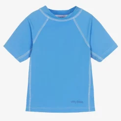 Mitty James Mid-Blue Swim T-Shirt (UPF 50+) Sale