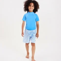 Mitty James Mid-Blue Swim T-Shirt (UPF 50+) Sale