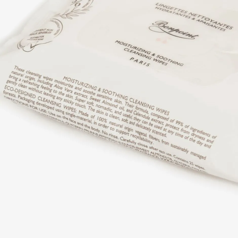 Bonpoint Moisturising & Soothing Cleansing Wipes Hot