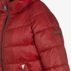 Töastie Navy Blue & Red Reversible Puffer Jacket Clearance
