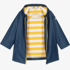 Hatley Navy Blue & Yellow Raincoat Discount