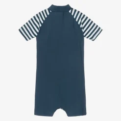 Playshoes Navy Blue Anchor Sun Suit (UPF50+) Sale