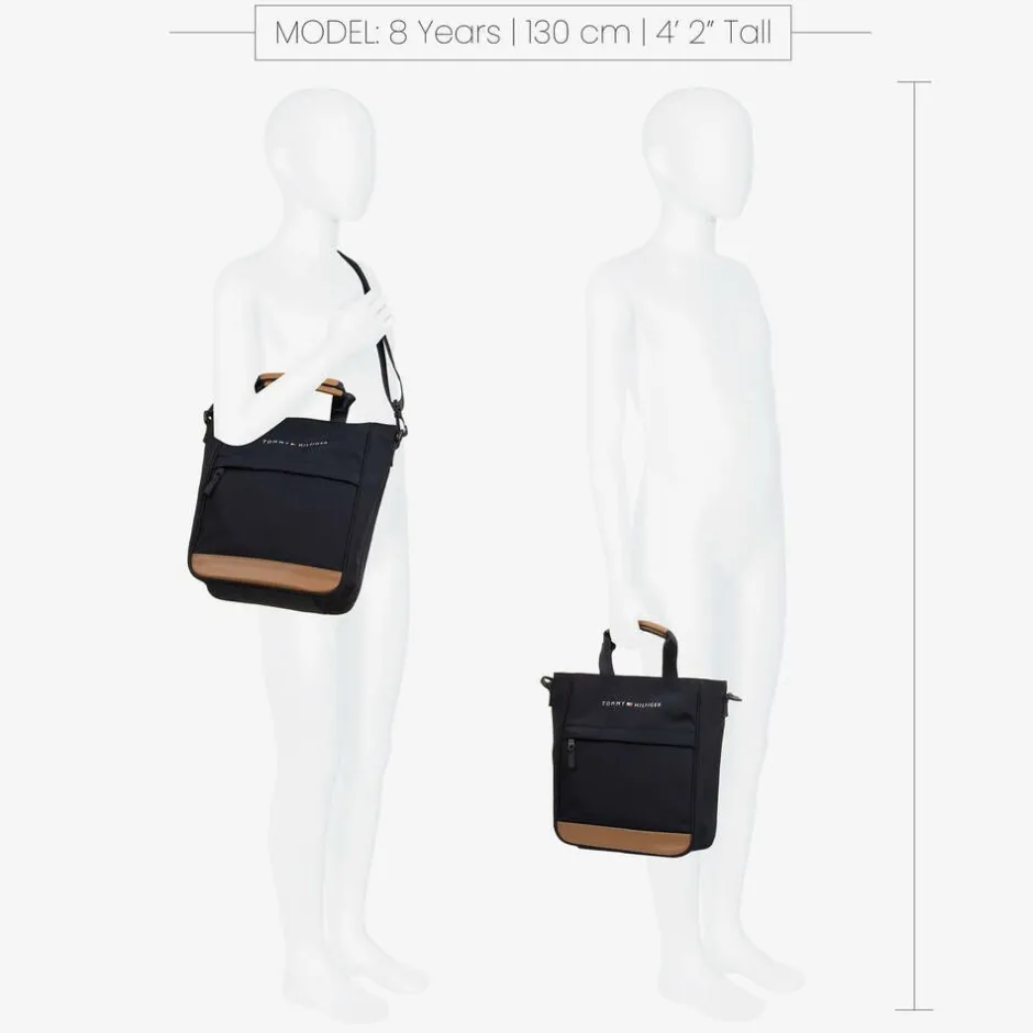 Tommy Hilfiger Navy Blue Canvas Bag (29cm) New