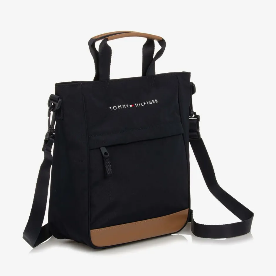 Tommy Hilfiger Navy Blue Canvas Bag (29cm) New