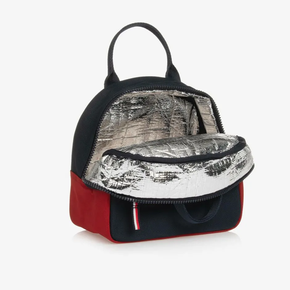 Tommy Hilfiger Navy Blue Colourblock Lunch Bag (20cm) Clearance