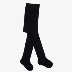 Falke Navy Blue Cotton Baby Tights Best