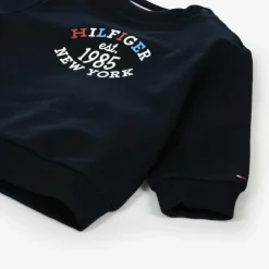 Tommy Hilfiger Navy Blue Cotton Baby Tracksuit Clearance