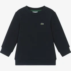 Lacoste Navy Blue Crocodile Logo Sweatshirt Online