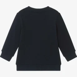 Lacoste Navy Blue Crocodile Logo Sweatshirt Online